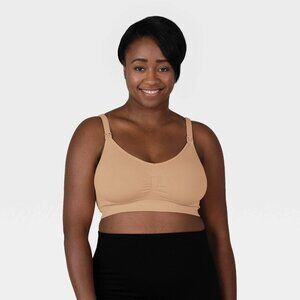 XXL - bravado Basics Women's Seamless Nursing Bra - Beige